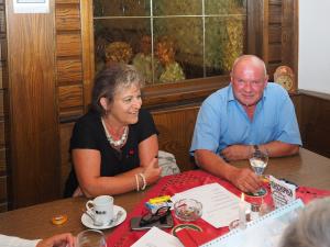 GR Erika Ponleitner und Alfred Geiswinkler