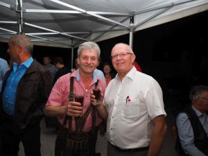 Gastwirt Wolfgang Fuchs und Obmann der SPÖ GGR Gerhard Stoiber