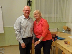 Trainerin Barbara Holy und Bildungs-GR Gerhard Stoiber sind sehr zufrieden 