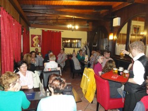 Mittagessen beim „Englischen Reiter“ im Prater