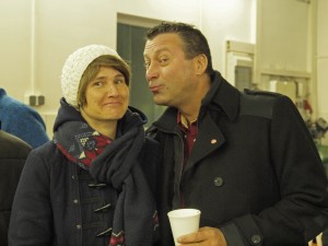 Sonja Schmid und GR Alexander Schierl aus Enzesfeld-Lindabrunn