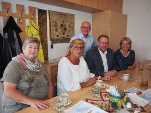 Ex-Bgm. Gisela Strobl, GGR Gerhard Stoiber NRAbg. Andreas Kollross und LAbg. Karin Scheele